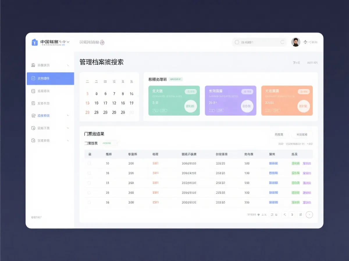 历史开奖结果查询界面示意图